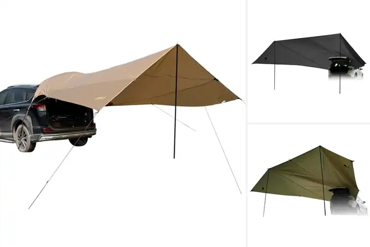 Detailed view of Best Spacious Tailgate Awnings