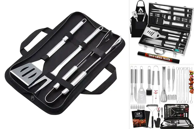 Detailed view of Best Stainless Steel Grill Tools