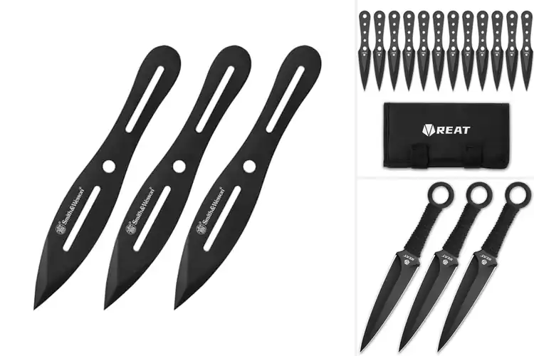 Detailed view of Best Stainless Steel Throwing Knives
