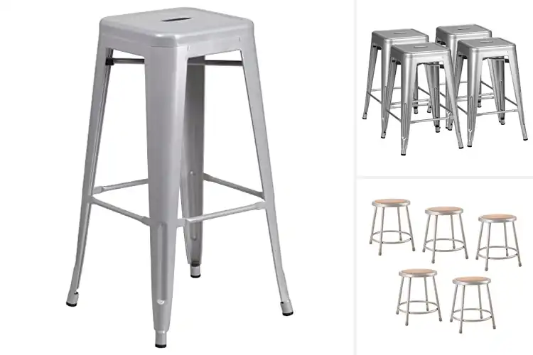 Detailed view of Best Steel Stools
