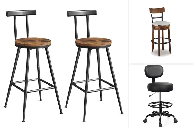 Detailed view of Best Stools With Backrest