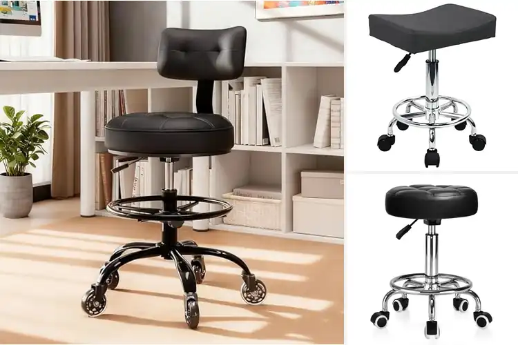 Detailed view of Best Stools With Footrests