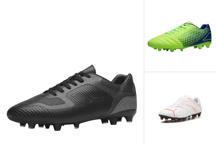 Detailed view of Best Synthetic Soccer Cleats
