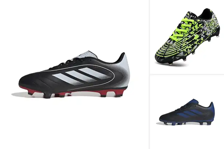 Detailed view of Best Synthetic Upper Soccer Cleats