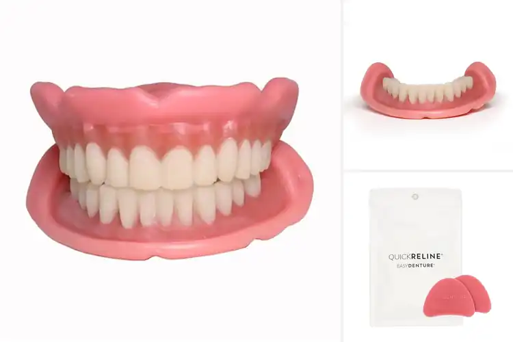 Detailed view of Best Temporary Denture Solution For Quick Fix