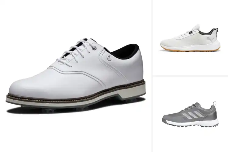 Detailed view of Best Traction Golf Shoes
