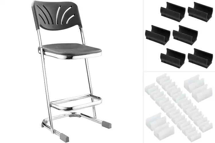 Detailed view of Best U Shaped Sled Base Stool