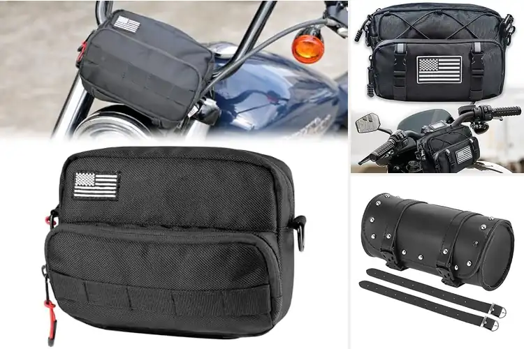 Detailed view of Best Universal Motorcycle Handlebar Bags