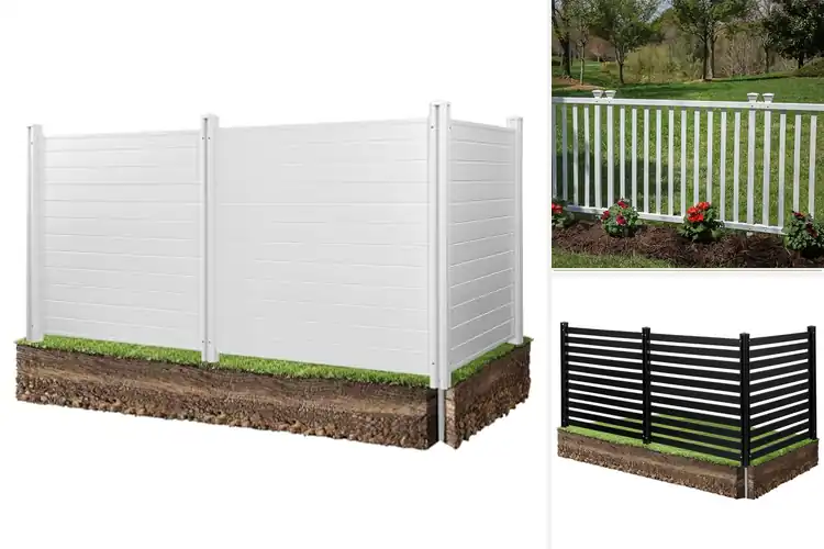 Detailed view of Best Vinyl Fence Panels