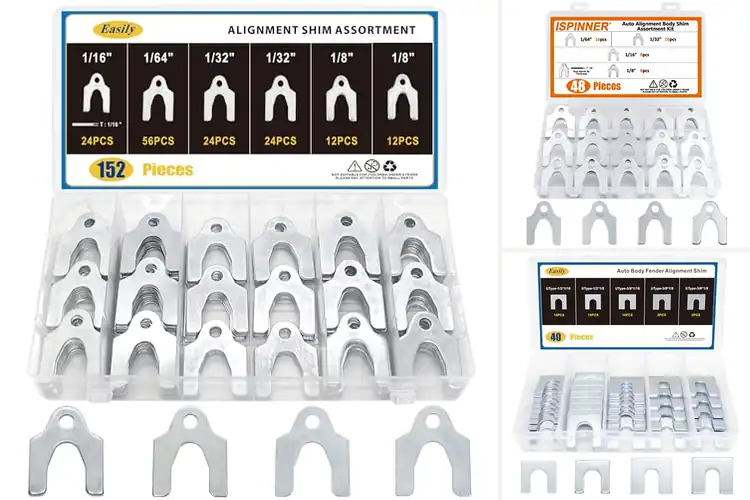 Detailed view of Best Wheel Alignment Shims: Top Kits for Smooth Rides