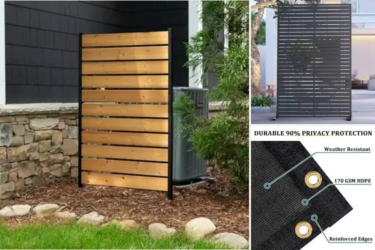 Detailed view of Best Yard Privacy Screens